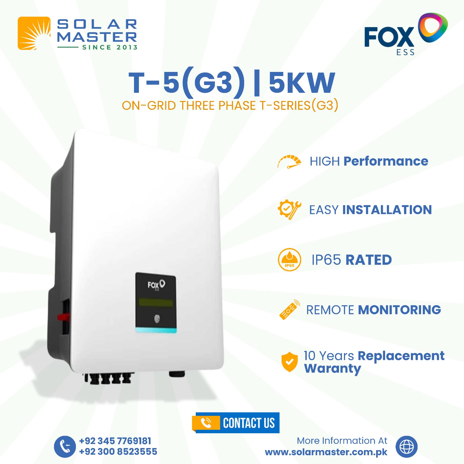 5KW On-Grid Solar Inverter