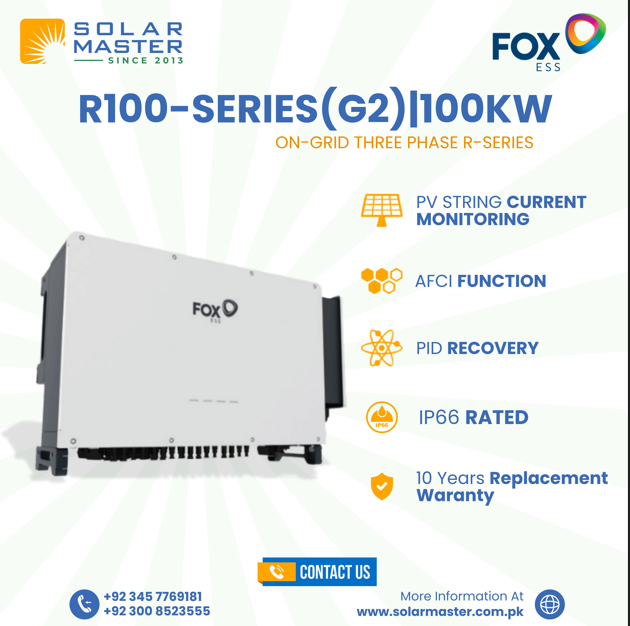 100KW On-grid solar inverter